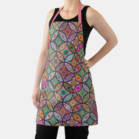 Tablier Bright Mandala Motif Apron (Insitu)