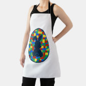 Tablier Briques de construction Lapin de Pâques Garçons Fi (Insitu)