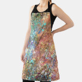 Tablier Briques et plaques de peinture d'art Abstrait mode (Insitu)