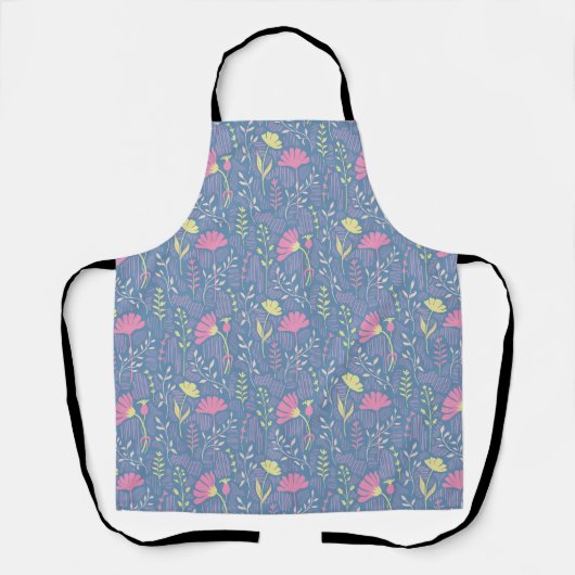 Tablier Brise de prairie en fleurs (Recto)