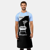 Tablier Brisket Whisperer Apron - Design magique fumeur (Porté)