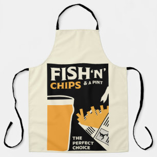 Tablier British Classic Fish and Chips