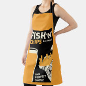 Tablier British Classic Fish and Chips (Insitu)