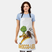 Tablier Brocco Lee kungfu Broccoli tout-en-un (Porté)