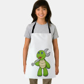 Tablier Broche mécanique de tortue (Insitu)