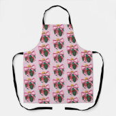 Tablier Brochet Ornement Préppy Noël Coquette Noël (Recto)