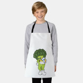 Tablier Brocoli aux sports de volleyball (Porté)