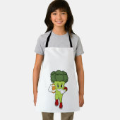 Tablier Brocoli dans le football (Insitu)