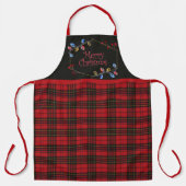 Tablier Brodie Red Original Tartan Christmas (Recto)