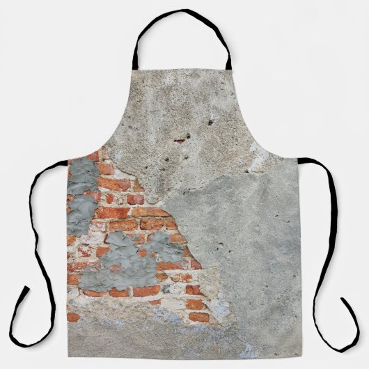 Tablier Brown brick wall (Recto)