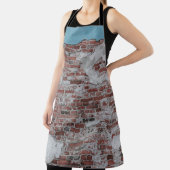 Tablier Brown brick wall (Insitu)