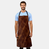 Tablier Brown leather textureleather,texture,abstract,acce (Porté)