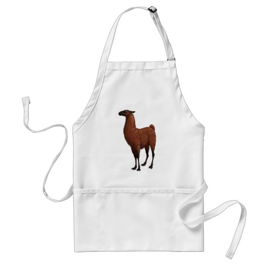 Tablier Brown Llama (Devant)