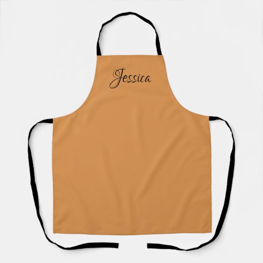 Tablier Brown simple nom de script simple (Recto)