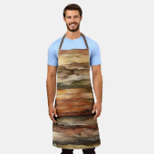 Tablier Brown Tan Wood Bark Nature (Porté)