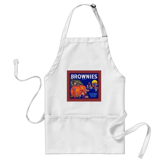 Tablier Brownies Marque California Oranges (Devant)