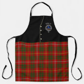 Tablier Bruce Clan Badge & Tartan Kilt (Recto)