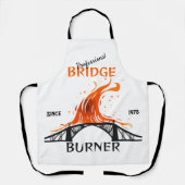 Tablier Brûleur de pont professionnel (Recto)