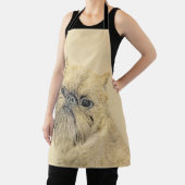 Tablier Bruxelles Griffon Rough Paining - Art Chien origin (Insitu)