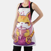 Tablier Bubble Tea Kitty (Insitu)