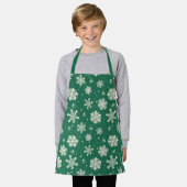 Tablier Buddy le Motif Elf Snowflake (Porté)