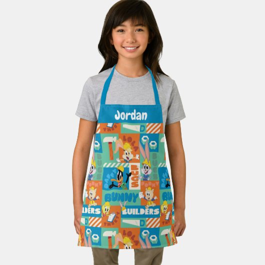 Tablier BUGS BUNNY BUILDERS™| Character Grid Pattern (Insitu)