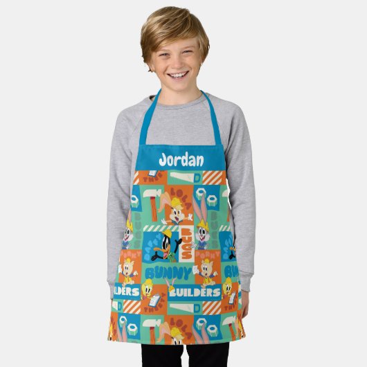 Tablier BUGS BUNNY BUILDERS™| Character Grid Pattern (Porté)