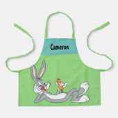 Tablier BUGS BUNNY™ Lying Down Eating Carrot (Recto)