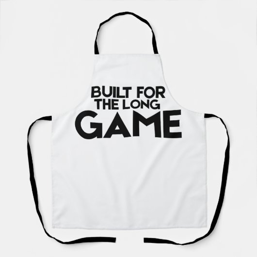 Tablier Built For The Long Game Minimalist Studio Apron (Recto)