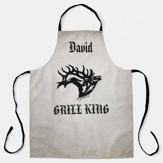 Tablier Bull Elk Apron (Recto)