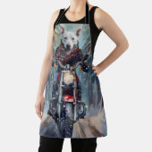 Tablier Bull Terrier Dog équitation moto Noël (Insitu)