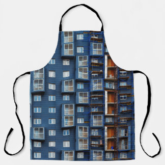 TABLIER BULLES BLEU