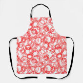 Tablier Bulles rouges (Recto)