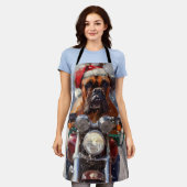 Tablier Bullmastiff Chien équitation Moto Noël (Porté)