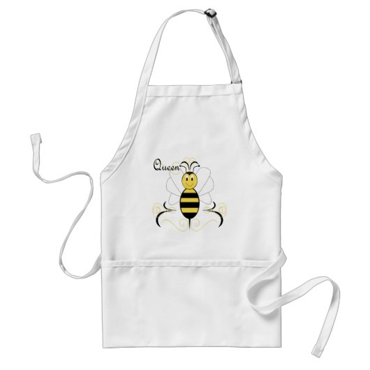 Tablier Bumble souriant Bee Queen Bee Apron (Devant)