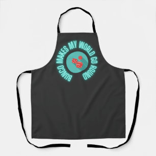 Tablier Bunco fait mon monde aller autour de Neon