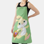 TABLIER BUNNING DE PÂQUES AVEC BASSIN D'OEUF DE PÂQUES COL (Insitu)