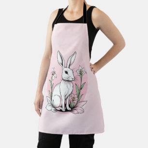 Tablier Bunny et Lilies