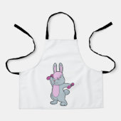 Tablier Bunny Fitness Dumbbell (Recto)