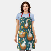 Tablier Bunny Pâques Collection moderne (Porté)