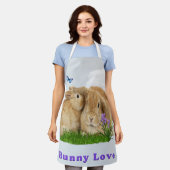 Tablier Bunny rabbitt (Porté)