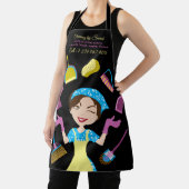 Tablier Bureau noir Janitorial Maison de femme de ménage (Insitu)