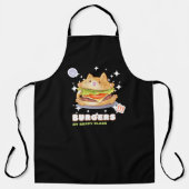 Tablier Burgers Mon Endroit Heureux (Recto)