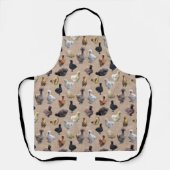 Tablier Burlap Silkie Bantam (Recto)