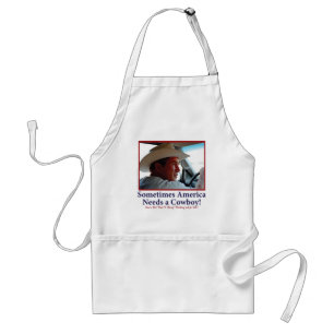Tablier BUSH-HAT.-white-Cowboy-eps