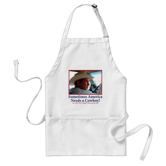 Tablier BUSH-HAT.-white-Cowboy-eps (Devant)