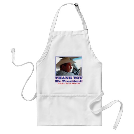Tablier Bush-Thank-You-American (Devant)