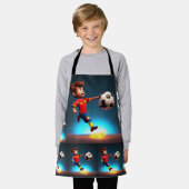 Tablier "But Bound : Le coup parfait du garçon Animé" (Porté)