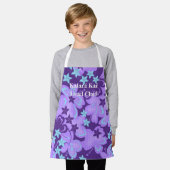 Tablier Butterflibiscus Hibiscus hawaïen Papillon pourpre (Porté)