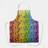 Tablier Butterfly Rainbow (Recto)
